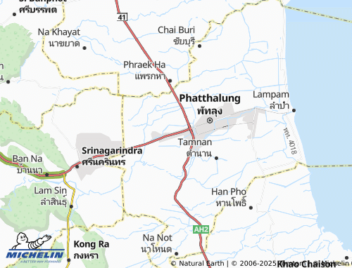 MICHELIN Khao Chiak map - ViaMichelin