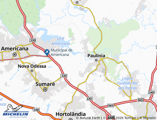 Mapa MICHELIN Nova Veneza - ViaMichelin