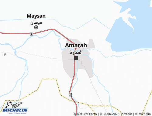 Mapa MICHELIN Amara - ViaMichelin