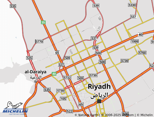 MICHELIN Al Nafel District map - ViaMichelin