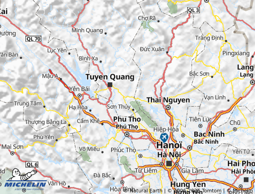 Mapa MICHELIN Sơn Dương - ViaMichelin