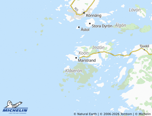 Carte MICHELIN Marstrand - ViaMichelin