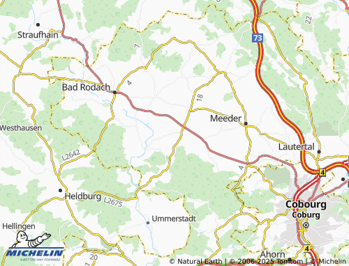 MICHELIN Breitenau map - ViaMichelin