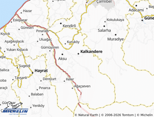 Mappa MICHELIN Dülgerli - ViaMichelin