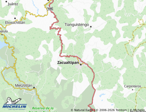 MICHELIN Los Pinos map - ViaMichelin