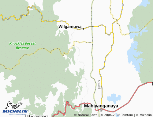 Mapa MICHELIN Himbutuwa - ViaMichelin