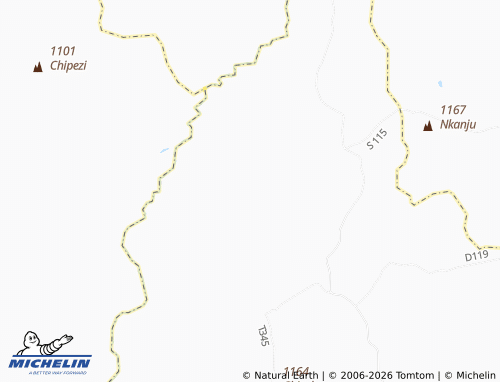Mappa MICHELIN Nthondo - ViaMichelin
