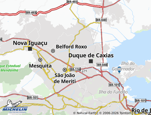 MICHELIN Jardim Íris map - ViaMichelin