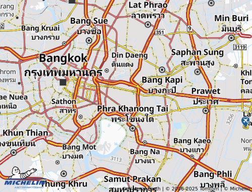 MICHELIN Khlong Tan Nuea map - ViaMichelin
