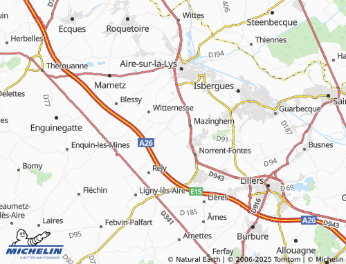 MICHELIN Rombly map - ViaMichelin