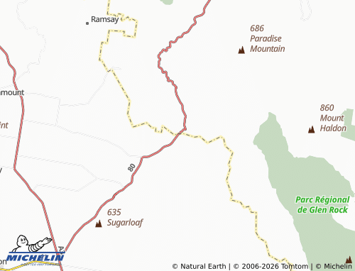 Mapa MICHELIN Hirstglen - ViaMichelin
