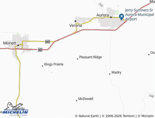 Mapa MICHELIN Pleasant Ridge - ViaMichelin