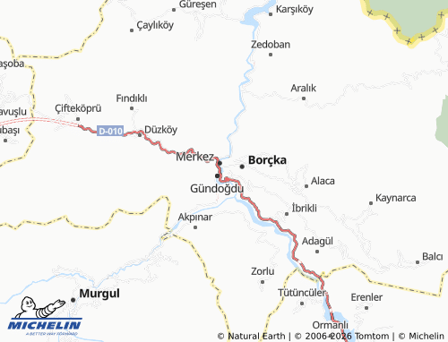 Mappa MICHELIN Aksu - ViaMichelin