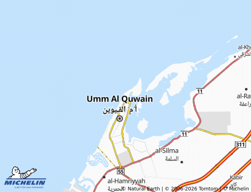 MICHELIN Limghadar map - ViaMichelin