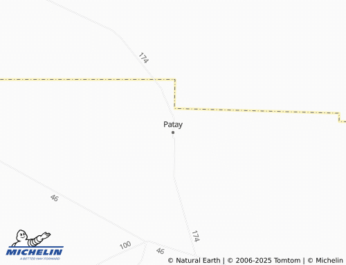 MICHELIN Patay map - ViaMichelin