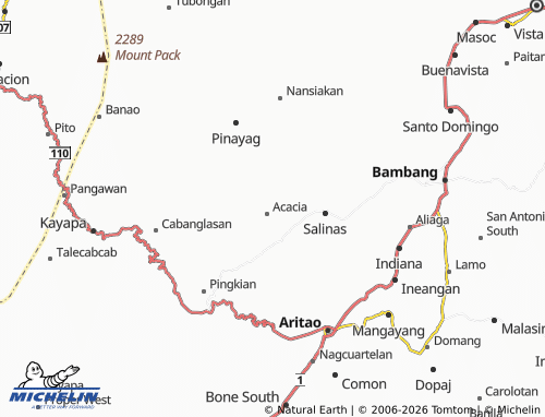 MICHELIN Mapayao map - ViaMichelin