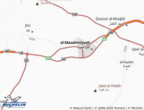 MICHELIN-Landkarte al-Rashidiyyah - ViaMichelin