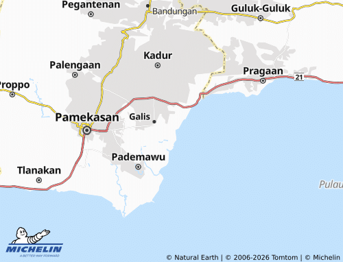 MICHELIN-Landkarte Lembung - ViaMichelin