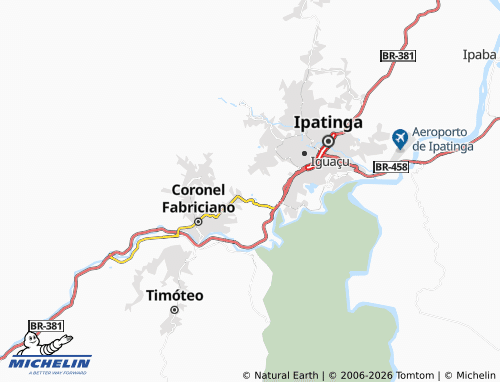 MICHELIN Usipa map - ViaMichelin