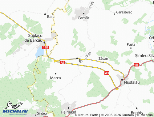 MICHELIN Ip map - ViaMichelin