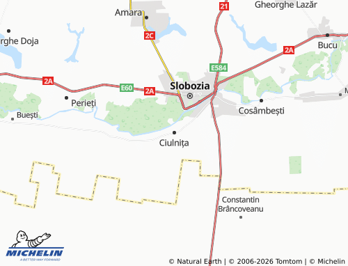 Mappa MICHELIN Ciulnița - ViaMichelin
