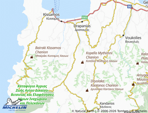 Carte MICHELIN Topolia - ViaMichelin