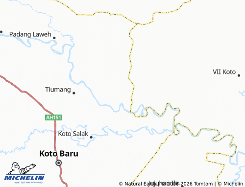 Mapa MICHELIN Sungai Langkok - ViaMichelin