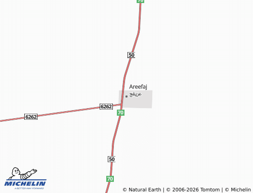 MICHELIN Urayfij map - ViaMichelin