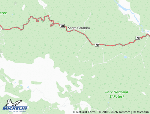 MICHELIN Atotonilco map - ViaMichelin