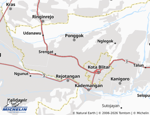 Mapa MICHELIN Jatilengger - ViaMichelin