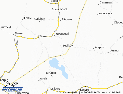 Mappa MICHELIN Yeşilköy - ViaMichelin