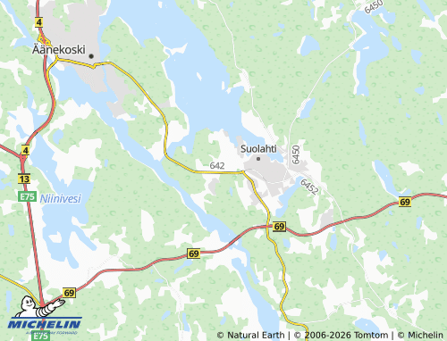 MICHELIN Alkula map - ViaMichelin
