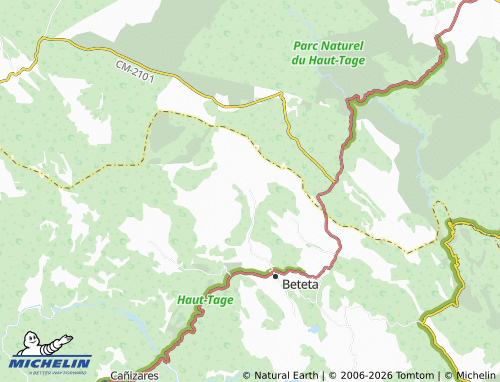 Carte MICHELIN Valsalobre - ViaMichelin