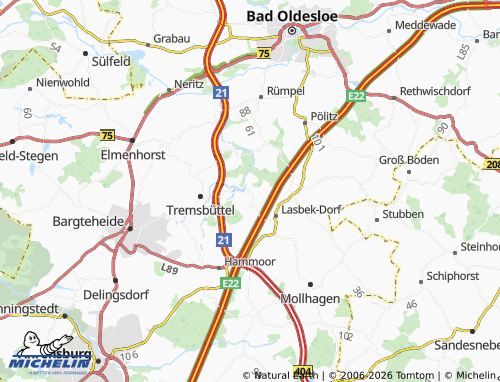 MICHELIN Lasbek-Gut map - ViaMichelin