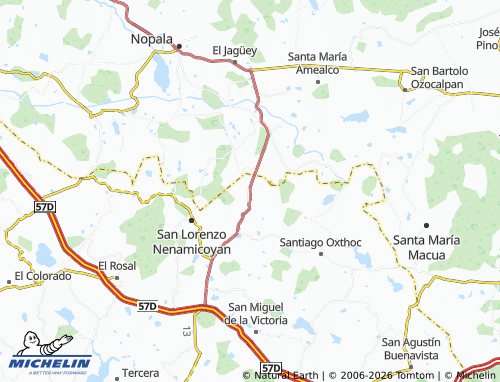 Mapa MICHELIN Tepeyac - ViaMichelin