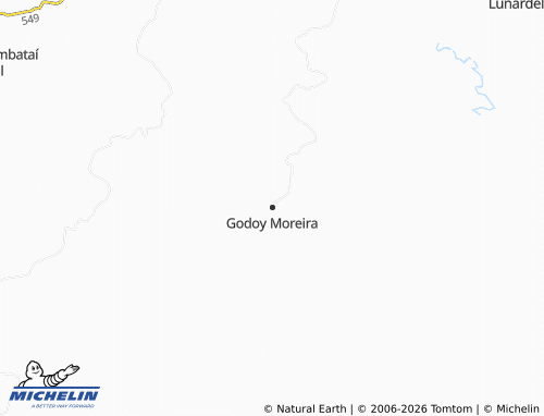 Mapa MICHELIN Godoy Moreira - ViaMichelin