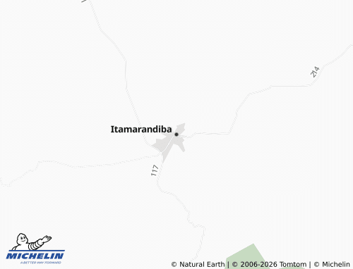 Mapa MICHELIN Itamarandiba - ViaMichelin