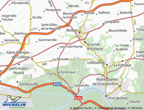 Mapa MICHELIN Mélamare - ViaMichelin