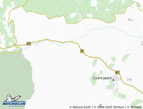 MICHELIN Rääka map - ViaMichelin