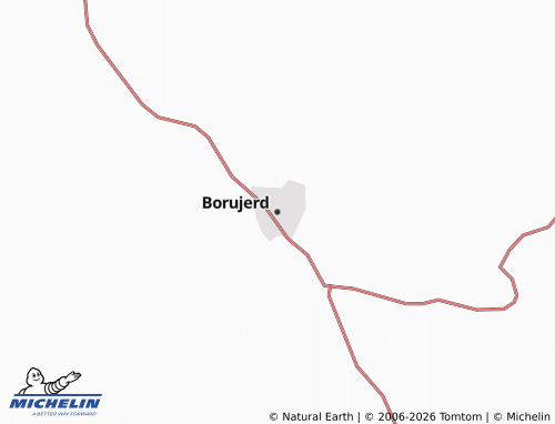 Carte MICHELIN Borujerd - ViaMichelin