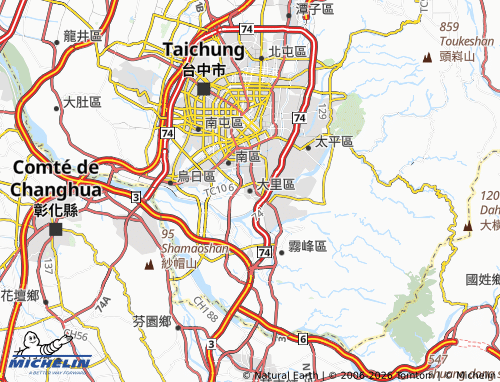 Kaart MICHELIN da li qu - ViaMichelin