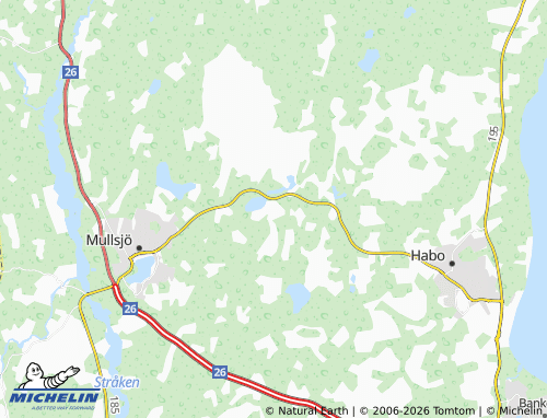 Mapa MICHELIN Furusjö - ViaMichelin