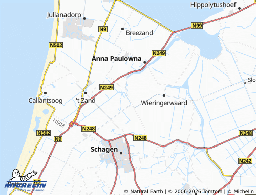 MICHELIN Oudesluis map - ViaMichelin