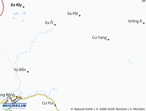 MICHELIN Cư Elang map - ViaMichelin