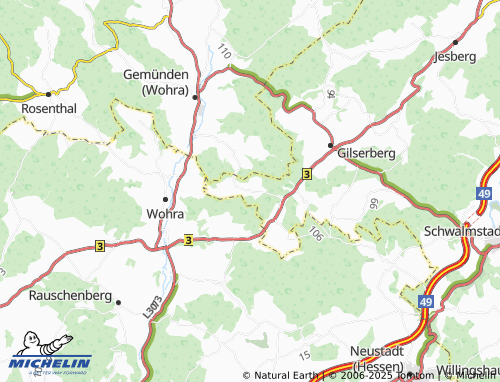 MICHELIN Heimbach map - ViaMichelin
