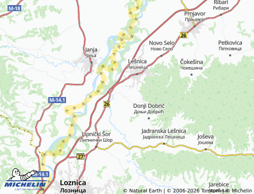 Carte MICHELIN Straža - ViaMichelin
