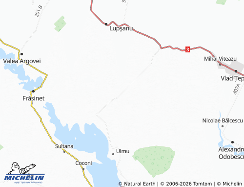 MICHELIN Zimbru map - ViaMichelin