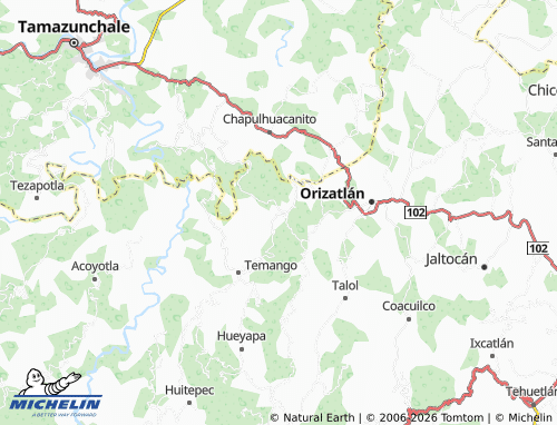 MICHELIN Ahuatitla Centro map - ViaMichelin