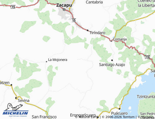 Mappa MICHELIN El Coyolote - ViaMichelin