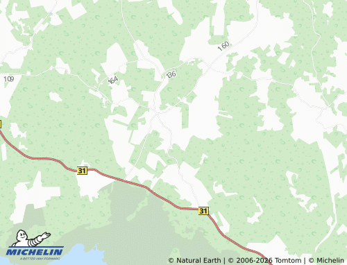 Kaart MICHELIN Putkaste - ViaMichelin
